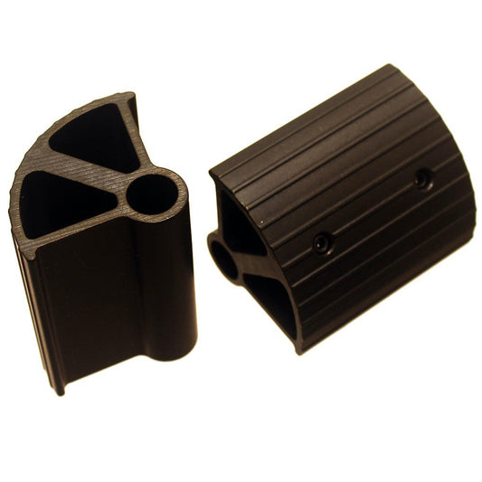 Pair Of Black Alloy Pedal Extension