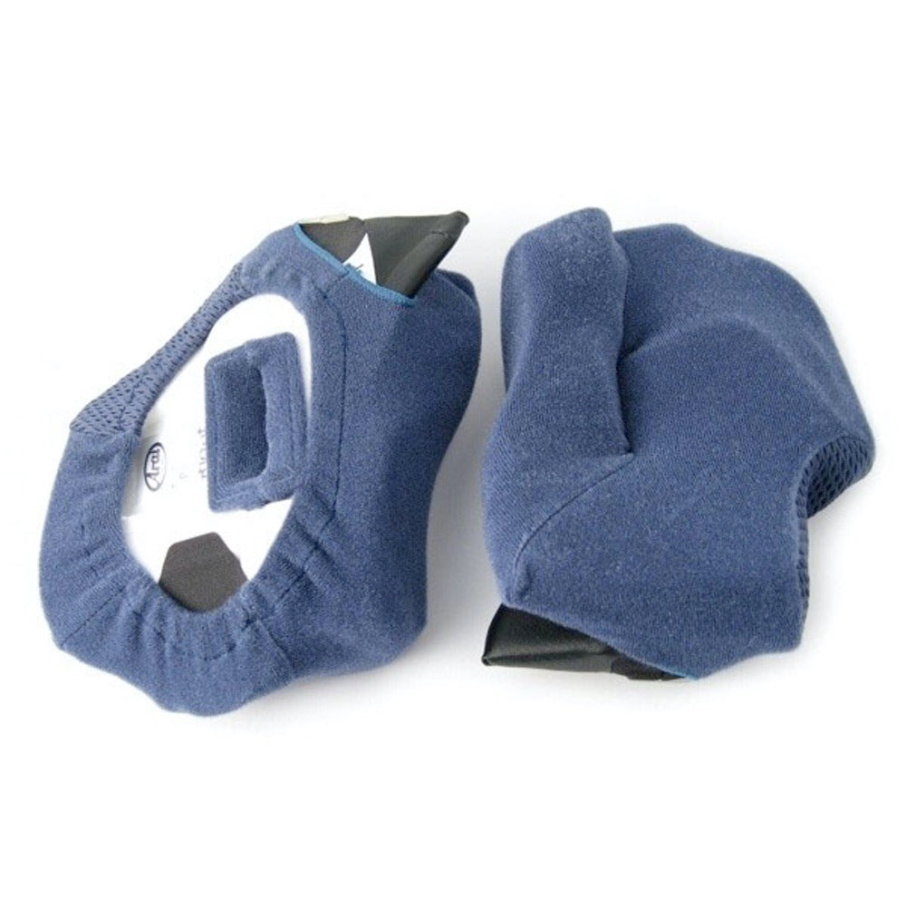 Arai Cheek Pads Blue For Sk6