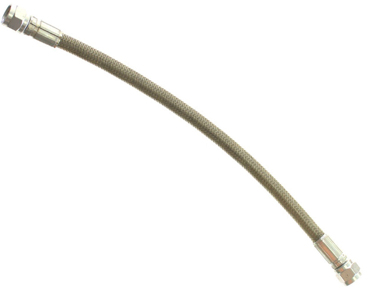 Synergy Transparent Braided Cadet Brake Pipe (For Iame) 24cm