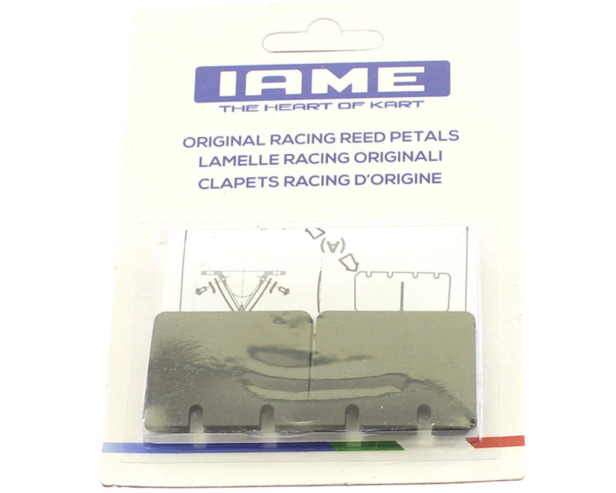 Iame X30 Carbon Reed Petal 0.24/0.25