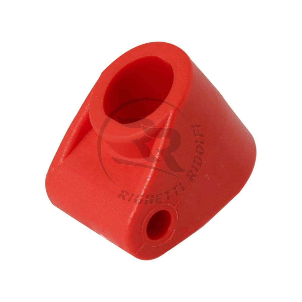 Support For 20mm Column Red Single Hole