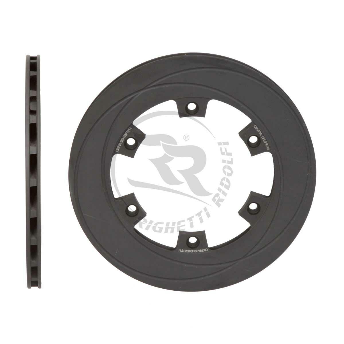 Rear Brake Disc Self-Ventilated + Groved 210 X 12mm