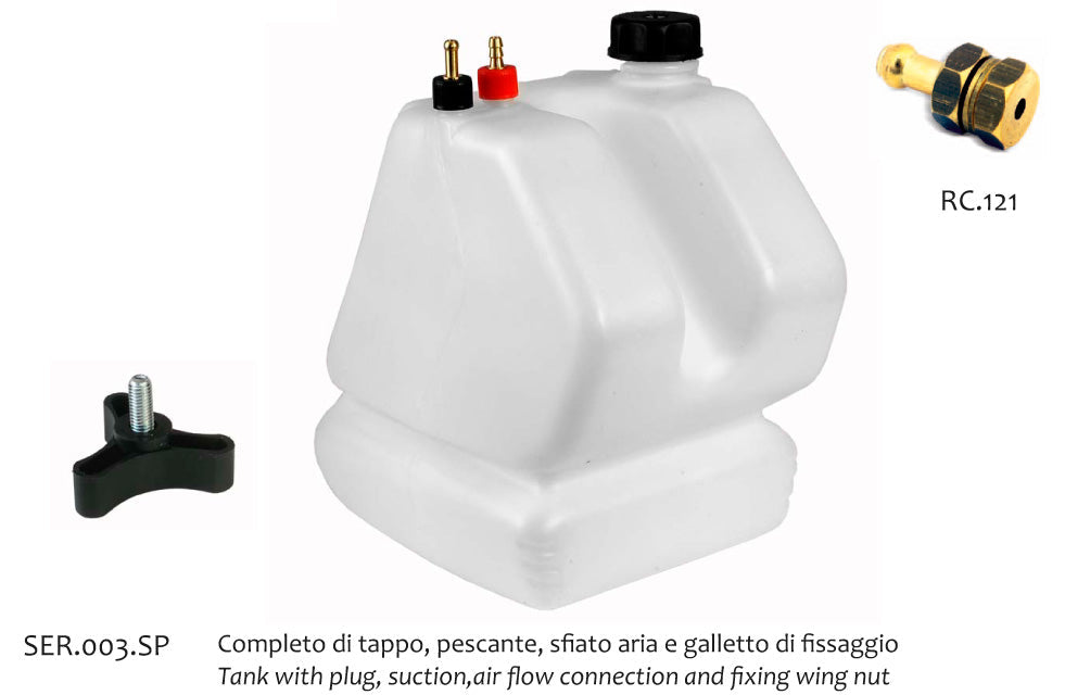 Kg 8.5L Fuel Tank With Ledge